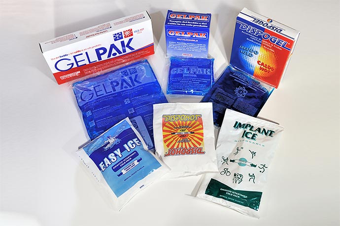 Gamme poches de gel thermique Gelpak & Dispogel